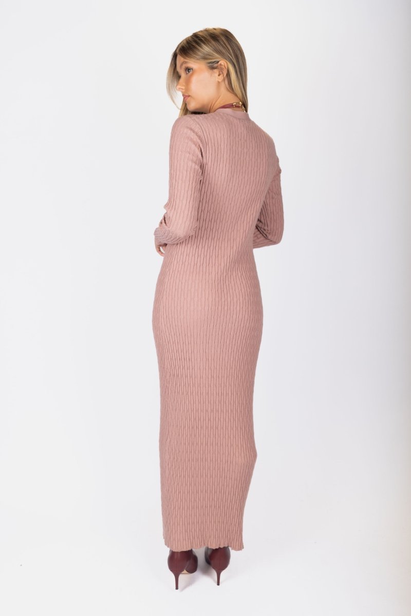Elodie Dress (Dusty Pink) - Dress - Yakira Bella