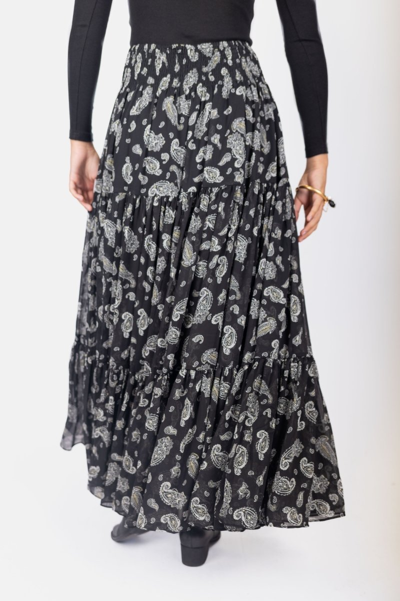 Eloisa Skirt (Black) - Skirt - Yakira Bella