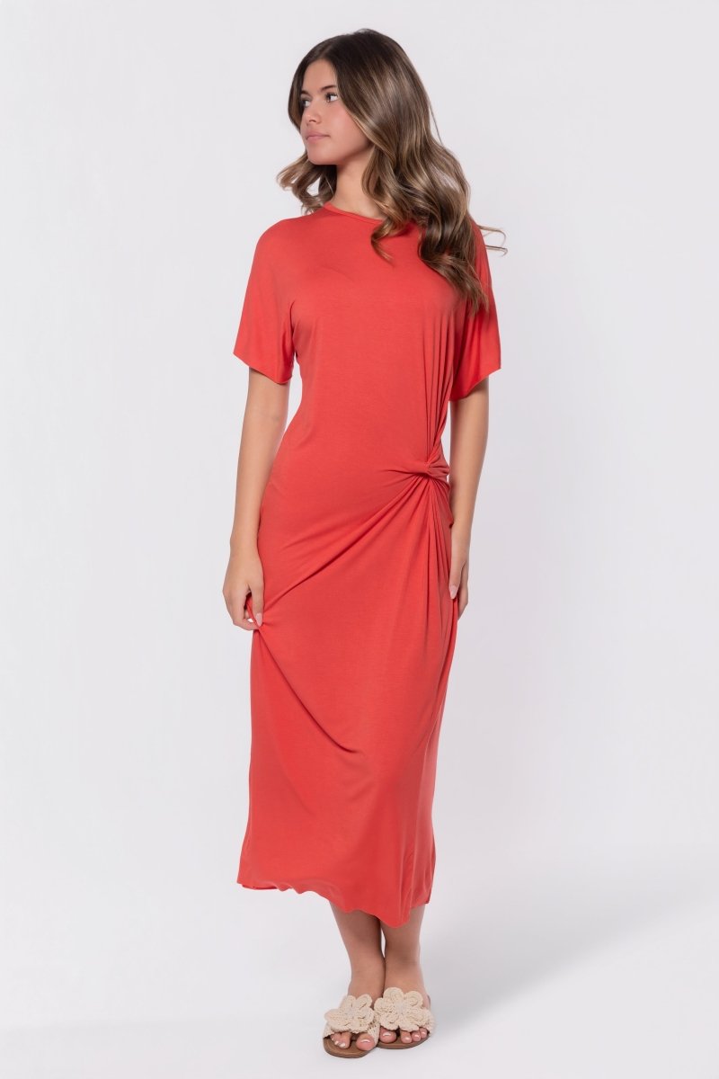 Elsa Dress (Red) - Dress - Yakira Bella