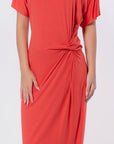 Elsa Dress (Red) - Dress - Yakira Bella