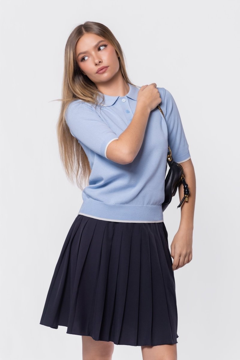 Ember Skirt 20" (Navy) - Skirt - Yakira Bella