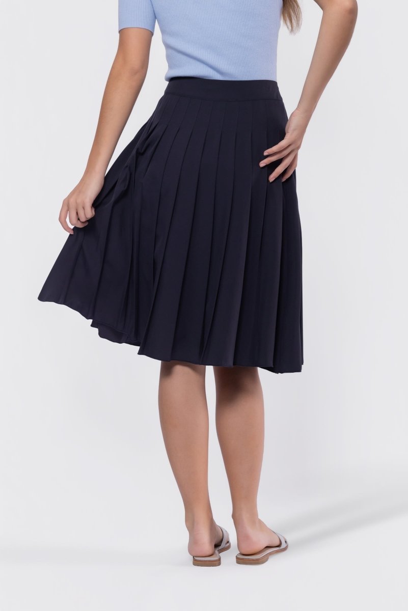Ember Skirt 25" (Navy) - Skirt - Yakira Bella