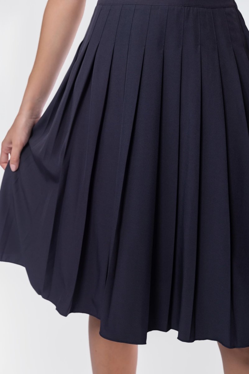 Ember Skirt 25" (Navy) - Skirt - Yakira Bella