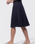 Ember Skirt 25" (Navy) - Skirt - Yakira Bella