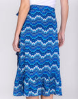 EMERSON SKIRT (BLUE PATTERN) - Skirt - Yakira Bella