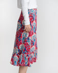 EMERSON SKIRT (RED/WHITE) - Skirt - Yakira Bella