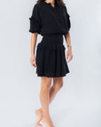 EMILY DRESS (BLACK) 37" - Dress - Yakira Bella