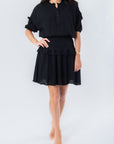 EMILY DRESS (BLACK) 37" - Dress - Yakira Bella