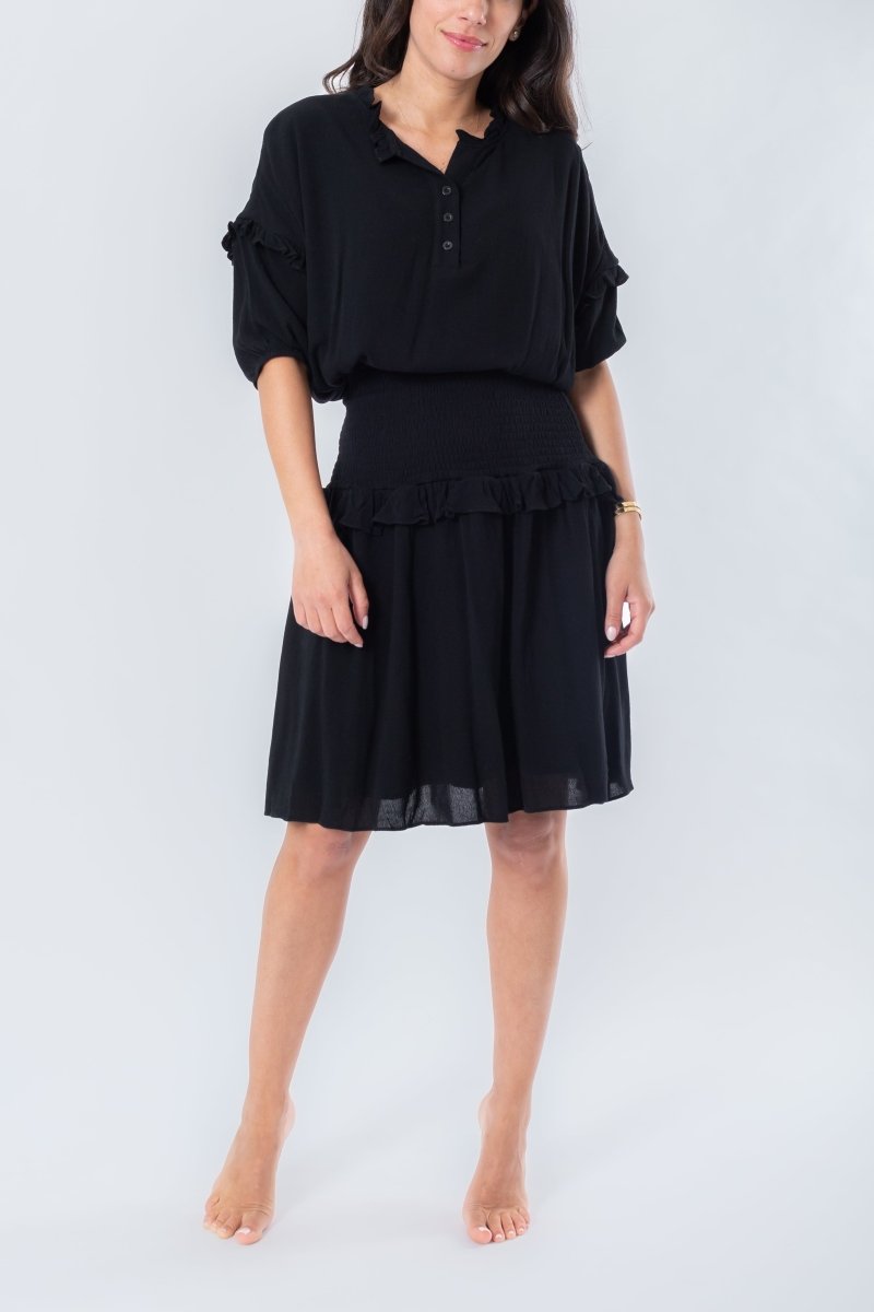 EMILY DRESS (BLACK) 41" - Dress - Yakira Bella