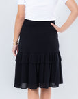 EMILY SKIRT (BLACK) 23" - Skirt - Yakira Bella