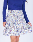 EMILY SKIRT (BLUE) 18" - Skirt - Yakira Bella