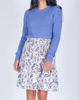 EMILY SKIRT (BLUE) 20" - Skirt - Yakira Bella