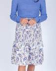 EMILY SKIRT (BLUE) 23" - Skirt - Yakira Bella