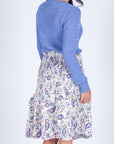 EMILY SKIRT (BLUE) 23" - Skirt - Yakira Bella