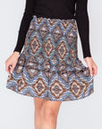 EMILY SKIRT (YELLOW/MULTI) 20" - Skirt - Yakira Bella