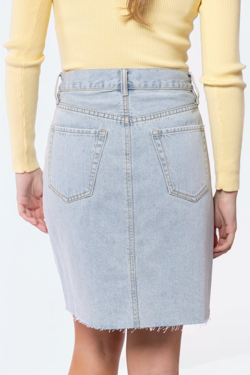 Emma Skirt 20" (Blue) - Skirt - Yakira Bella