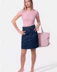 Emma Skirt (Navy) - Skirt - Yakira Bella