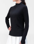 ENDURE HALF ZIP (BLACK) - Top - Yakira Bella