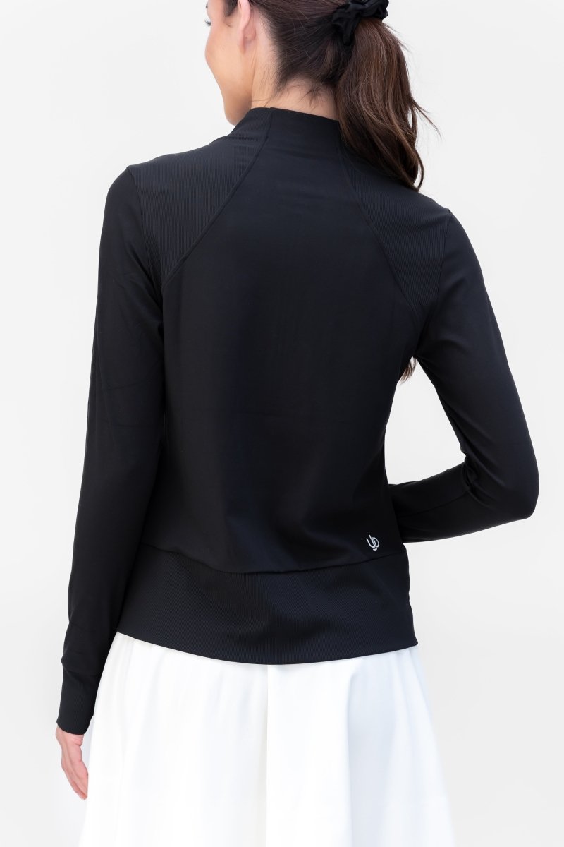 ENDURE HALF ZIP (BLACK) - Top - Yakira Bella