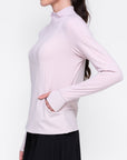 ENDURE HALF ZIP (PINK) - Top - Yakira Bella