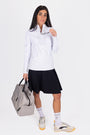 ENDURE HALF ZIP (WHITE) - Top - Yakira Bella