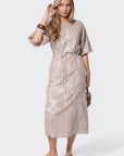 Erica Dress (Beige) - Dress - Yakira Bella