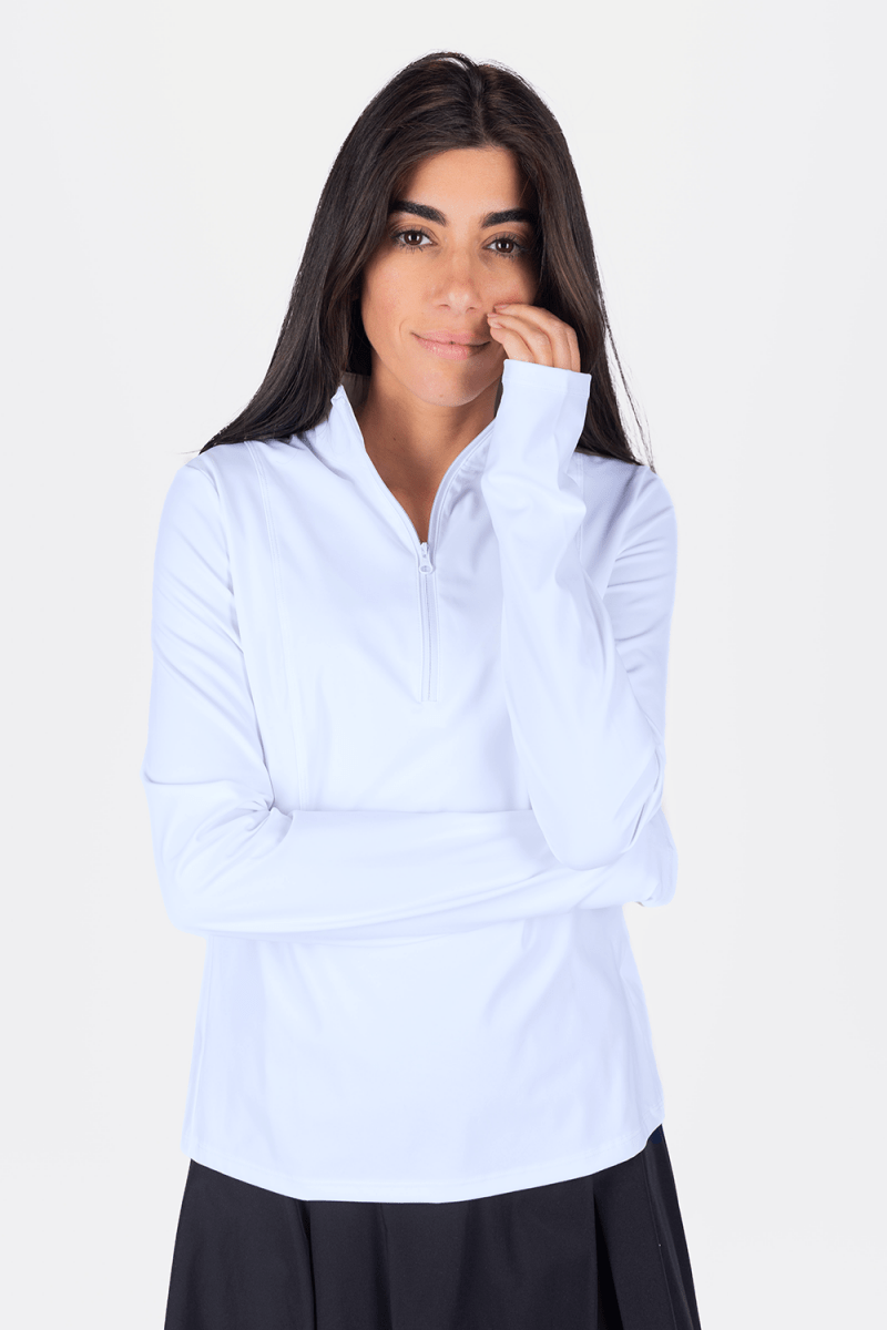 EXCEL HALF ZIP (LAVENDER) - Top - Yakira Bella