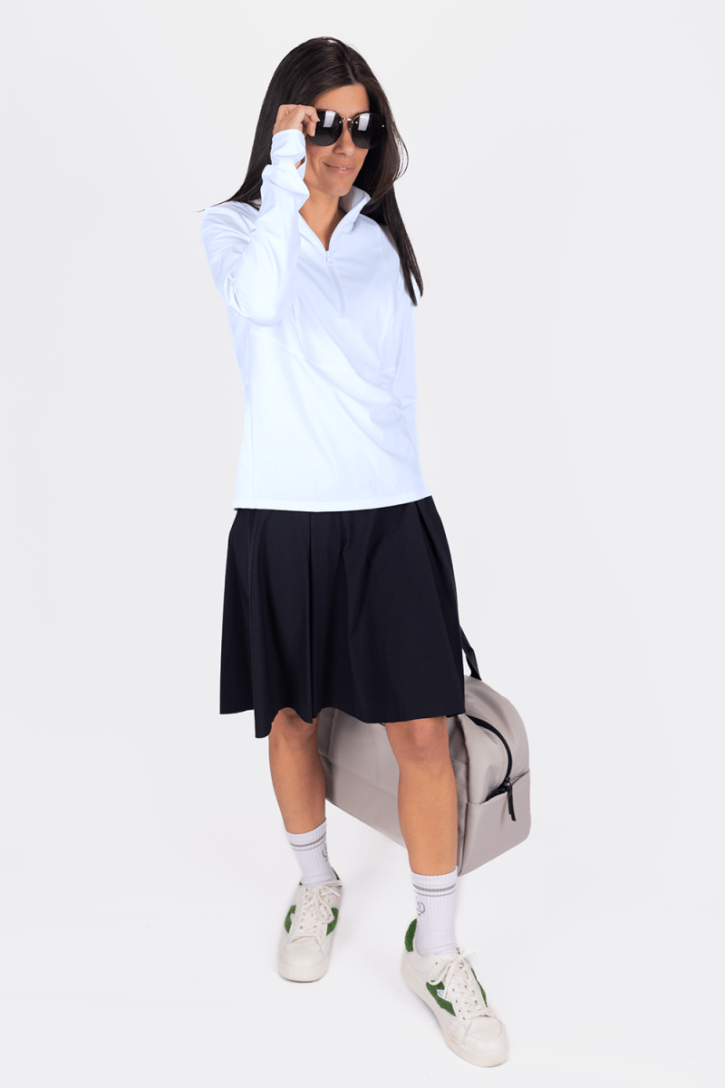 EXCEL HALF ZIP (LAVENDER) - Top - Yakira Bella