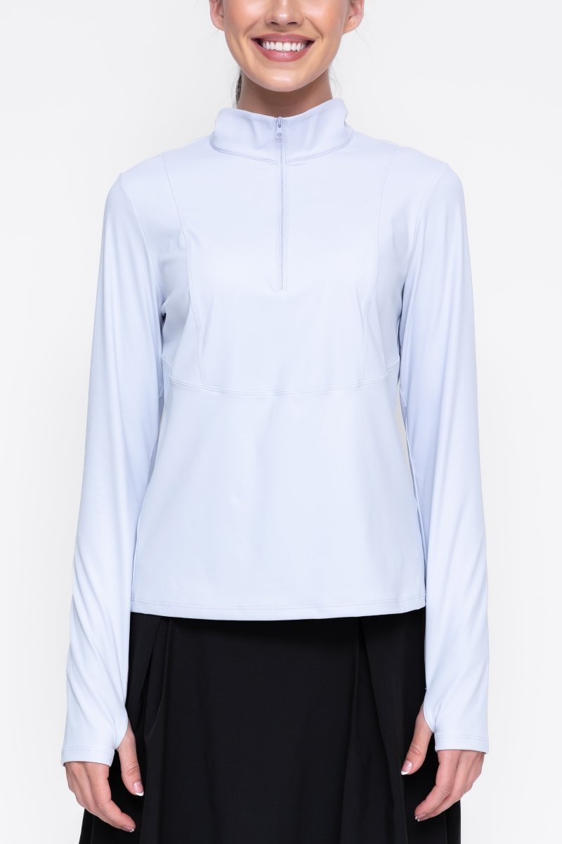 EXCEL HALF ZIP (LAVENDER) - Top - Yakira Bella