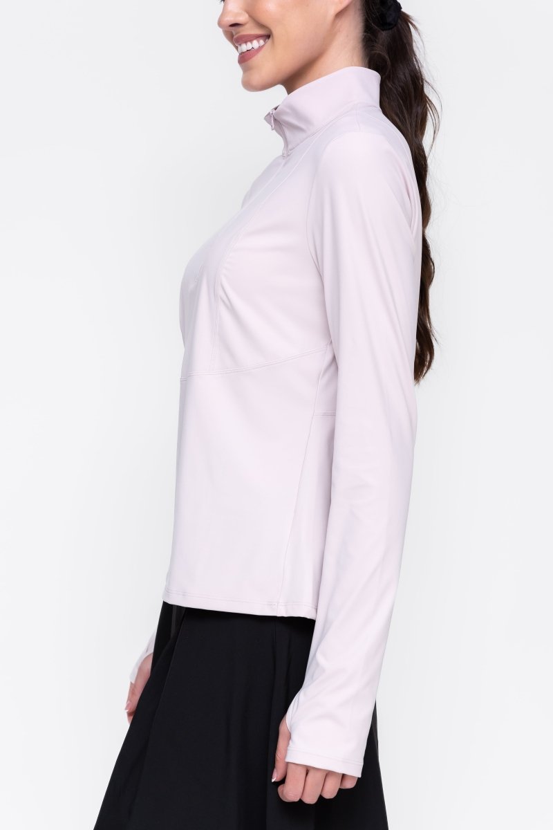 EXCEL HALF ZIP (PINK) - Top - Yakira Bella