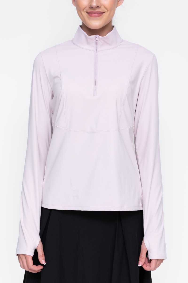 EXCEL HALF ZIP (PINK) - Top - Yakira Bella