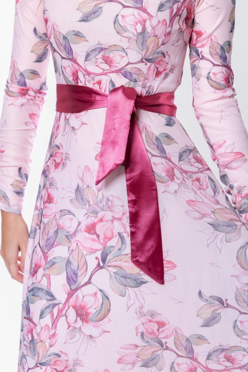 Florence Dress 53" (Ivory Flower) - Dress - Yakira Bella