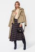 Foley Skirt (Black Plaid)
