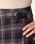 Foley Skirt (Black Plaid) - Skirt - Yakira Bella