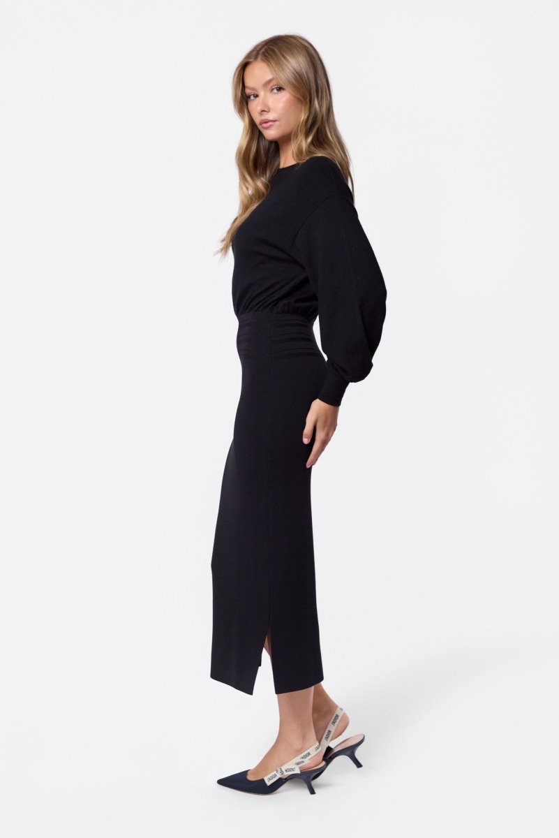 Foster Dress (Black) - Dress - Yakira Bella