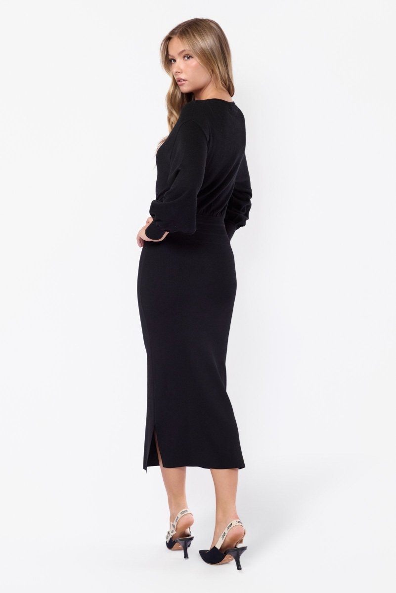 Foster Dress (Black) - Dress - Yakira Bella