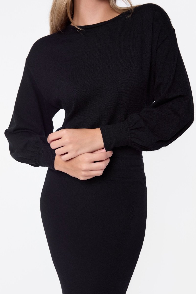 Foster Dress (Black) - Dress - Yakira Bella