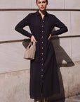Freda Dress (Navy) - Dress - Yakira Bella