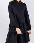 FRIDA DRESS (BLACK) - Dress - Yakira Bella