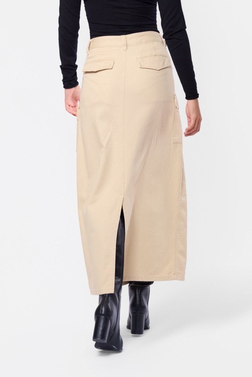 Frieda Skirt (Khaki) - Skirt - Yakira Bella