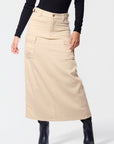 Frieda Skirt (Khaki) - Skirt - Yakira Bella