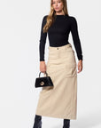 Frieda Skirt (Khaki) - Skirt - Yakira Bella