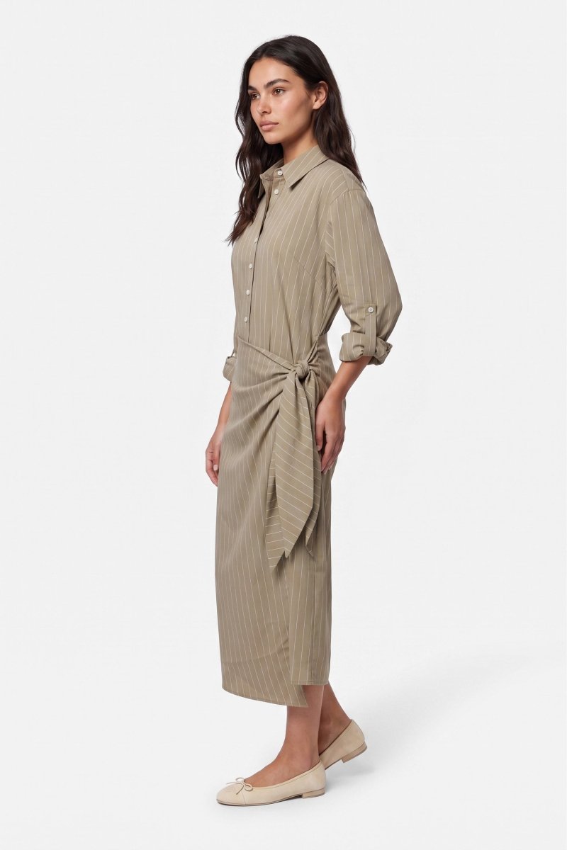 Gabi Dress (Khaki) - Dress - Yakira Bella