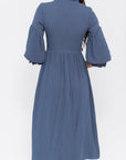 GABRIELLA DRESS (BLUE) - Dress - Yakira Bella