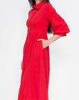 GABRIELLA DRESS (RED) - Dress - Yakira Bella