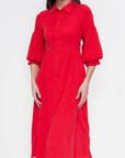 GABRIELLA DRESS (RED) - Dress - Yakira Bella