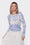 Gabrielle Cardigan (Blue Pattern) - Top - Yakira Bella