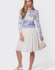 Gabrielle Cardigan (Blue Pattern) - Top - Yakira Bella