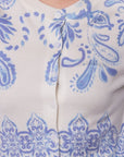 Gabrielle Cardigan (Blue Pattern) - Top - Yakira Bella