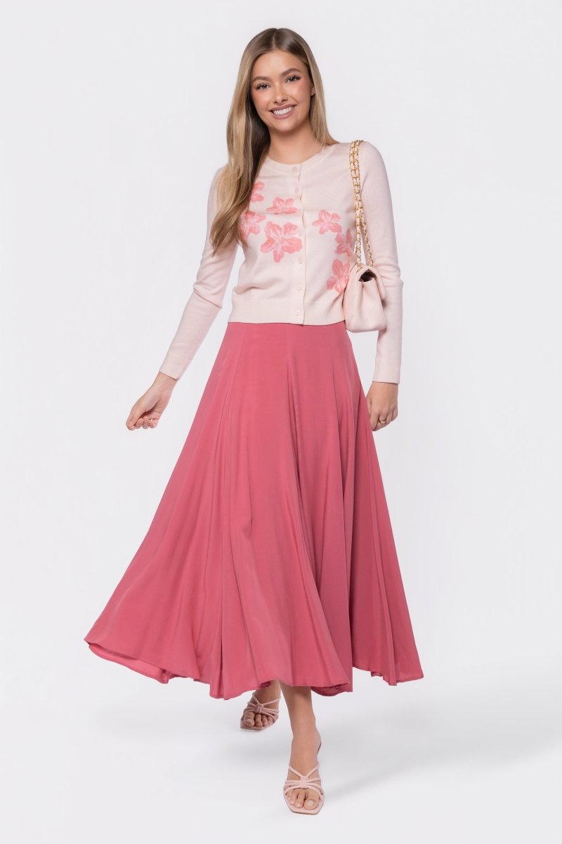 Gabrielle Cardigan (Light Pink) - Top - Yakira Bella